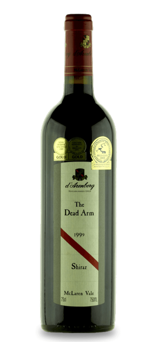 d'arenberg, the dead arm shiraz, mclaren vale 1999