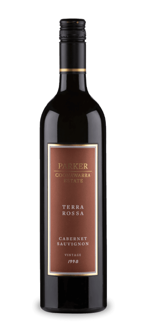 parker coonawarra estate, terra rossa cabernet sauvignon, coonawarra 1998