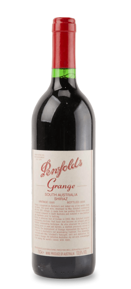 penfolds, grange, south australia 1995