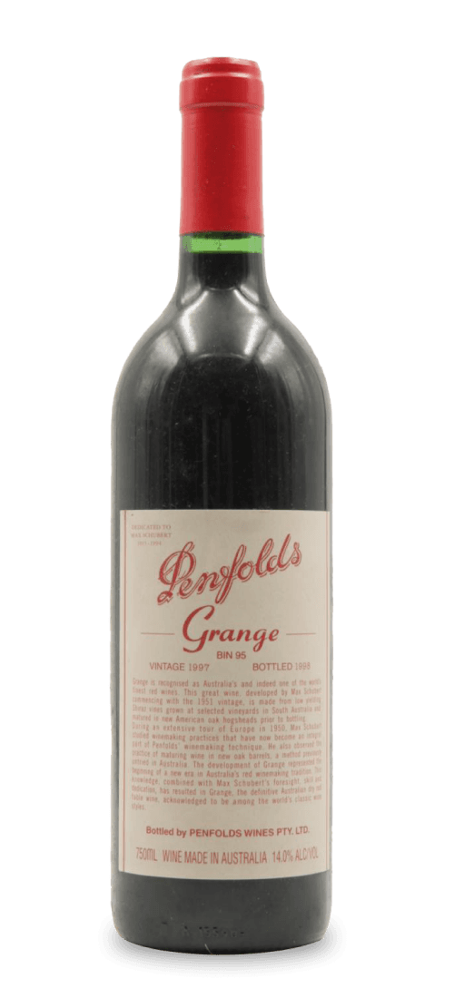 penfolds, grange, south australia 1997