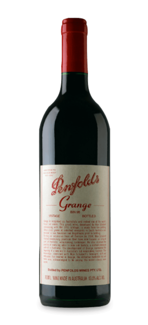 penfolds, grange, south australia 1999