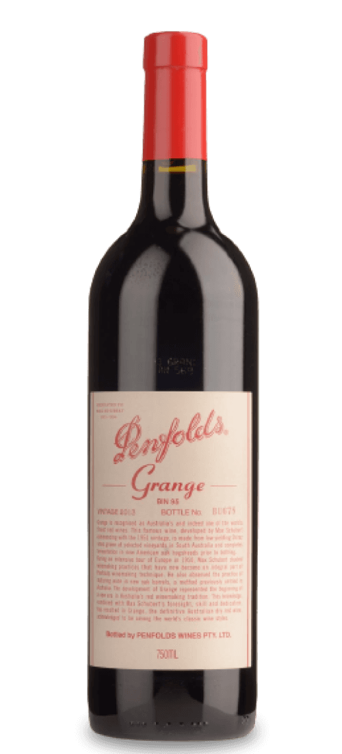 penfolds, grange, south australia 2013