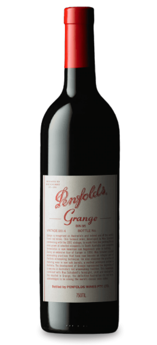 penfolds, grange, south australia 2014