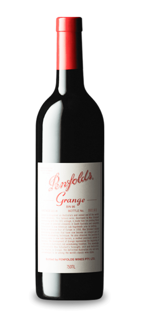 penfolds, grange, south australia 2016