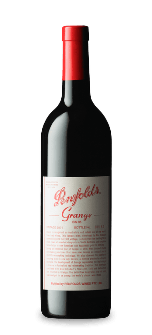 penfolds, grange, south australia 2017
