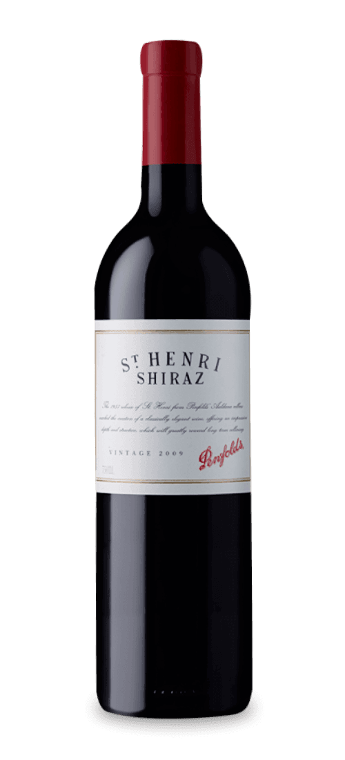 penfolds, st. henri shiraz, south australia 2009