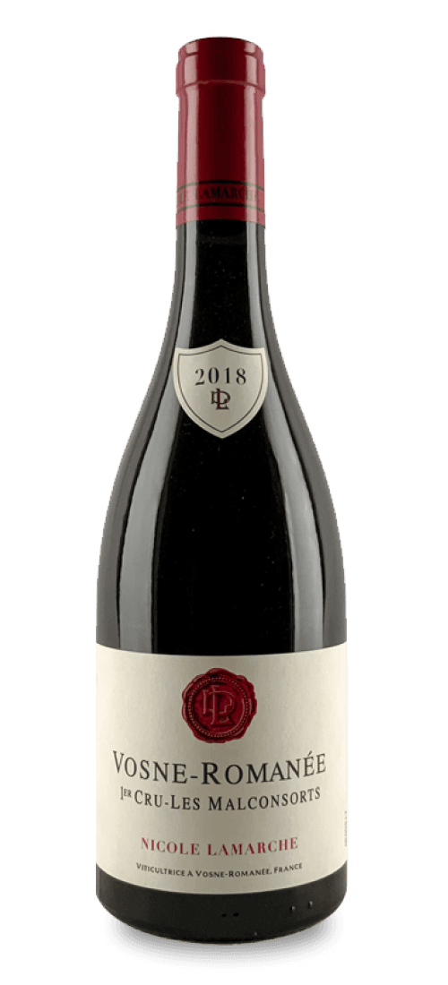 domaine nicole lamarche, vosne-romanee premier cru, aux malconsorts 2018