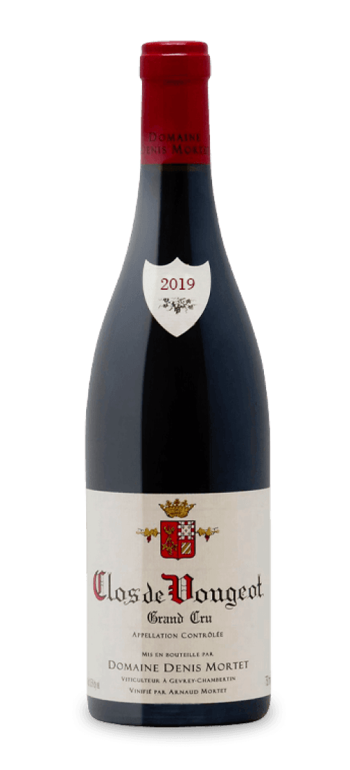 domaine denis mortet, clos de vougeot grand cru 2019