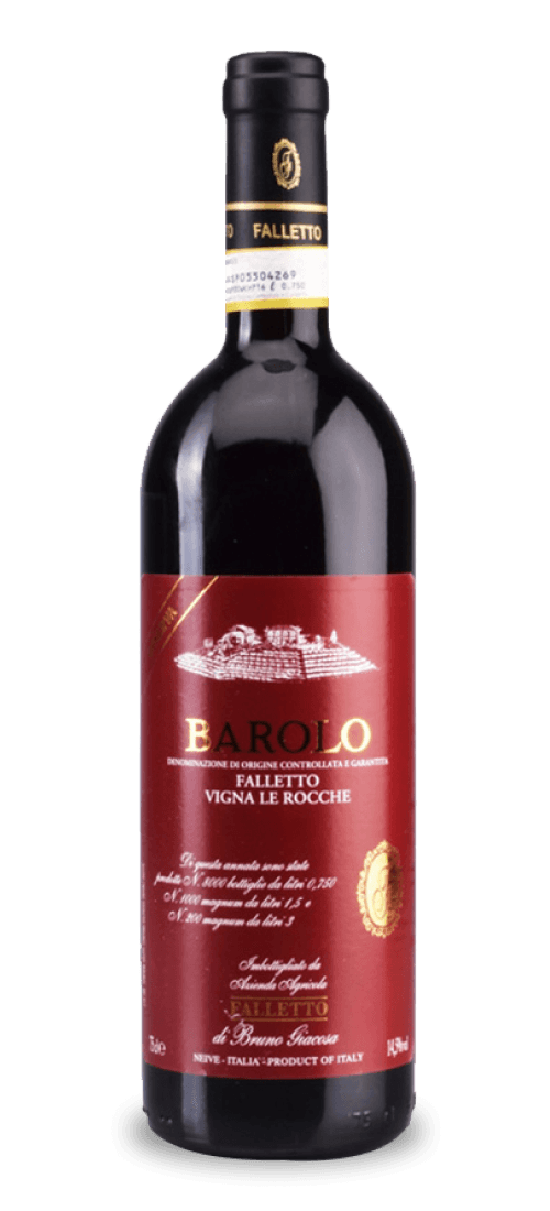 bruno giacosa, barolo, falletto vigna le rocche riserva 2008