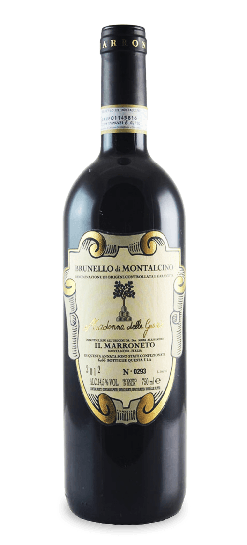 marroneto, brunello di montalcino, madonna grazie 2012