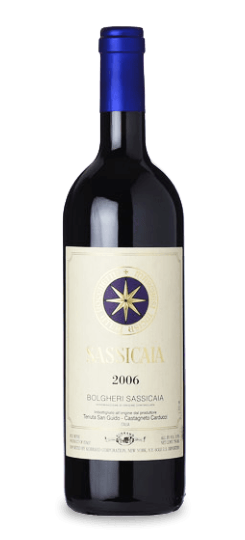sassicaia, tenuta san guido, bolgheri 2006