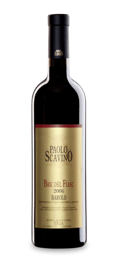 paolo scavino, barolo, bric fiasc 2006