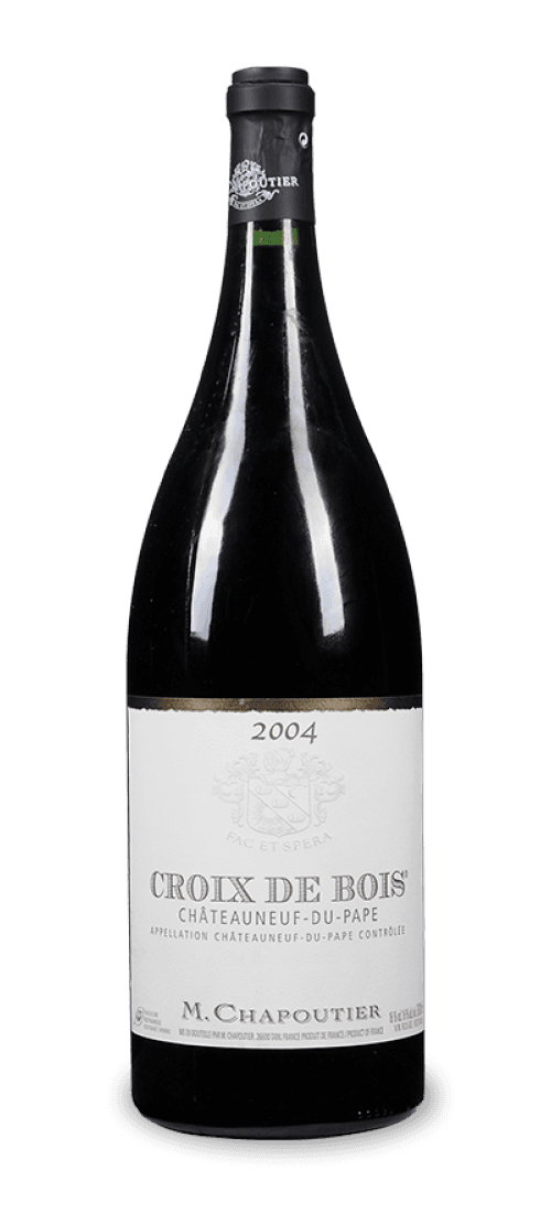 m. chapoutier, chateauneuf-du-pape, croix de bois 2004