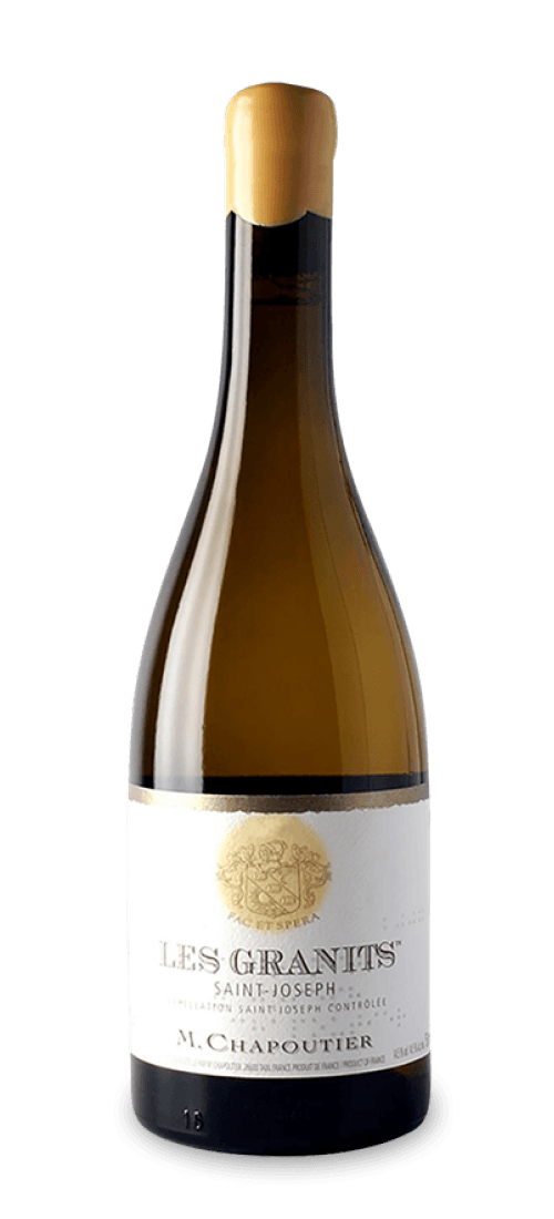 m. chapoutier, saint-joseph, granits blanc 2018