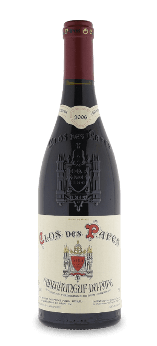 clos des papes, chateauneuf-du-pape, rouge 2006