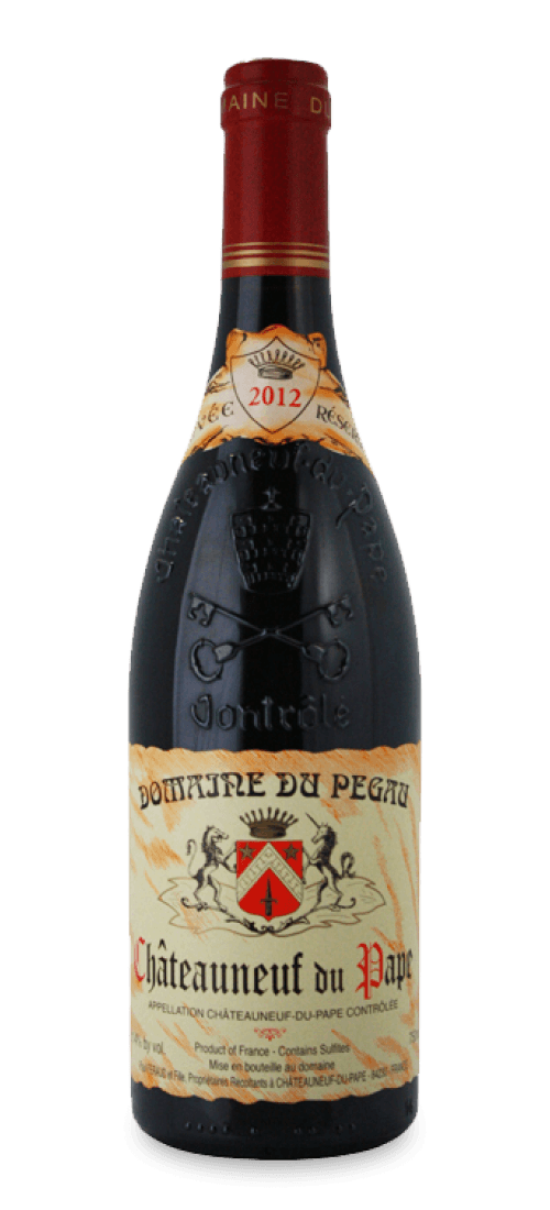 domaine du pegau, chateauneuf-du-pape, cuvee reservee rouge 2012