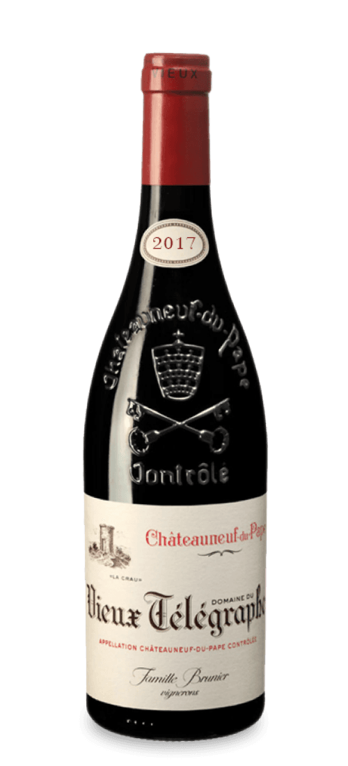 vieux telegraphe, chateauneuf-du-pape, la crau rouge 2017