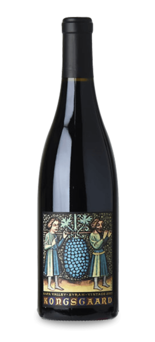kongsgaard, hudson vineyards syrah, napa valley 2017