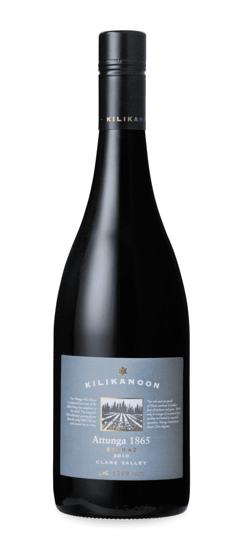 kilikanoon, attunga 1865 shiraz, clare valley 2010