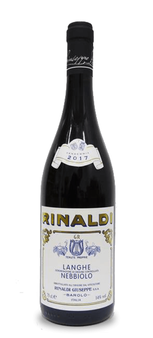 giuseppe rinaldi, langhe, nebbiolo 2017