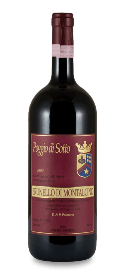 poggio di sotto, brunello di montalcino, riserva 2004