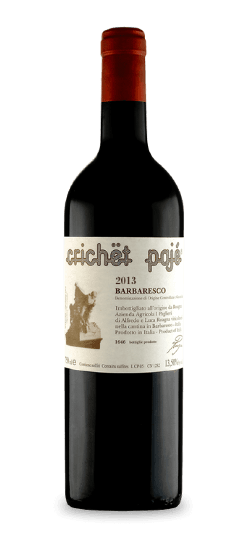 roagna, barbaresco, paje crichet 2013