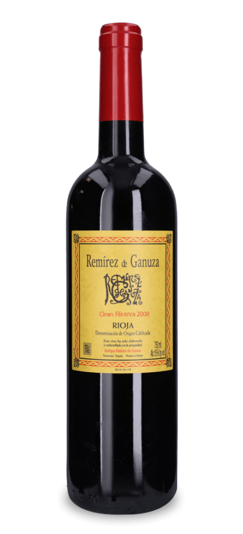 remirez de ganuza, gran reserva, rioja 2008