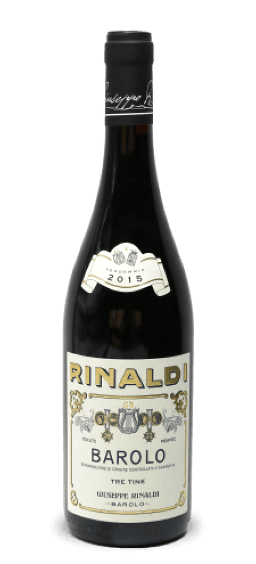 giuseppe rinaldi, barolo, tre tine 2015
