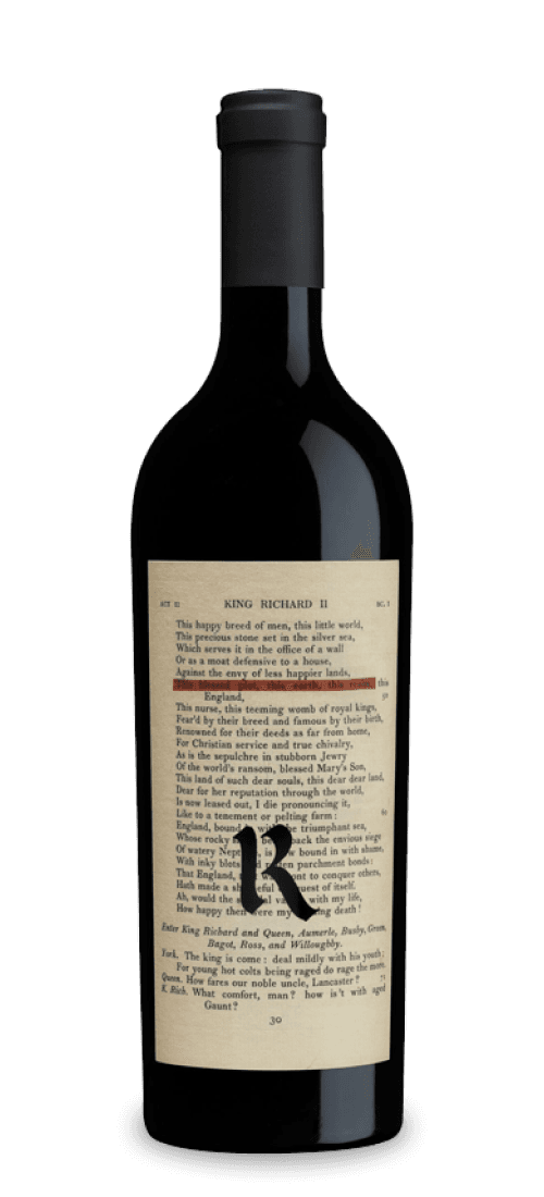 realm cellars, the bard, napa valley 2018