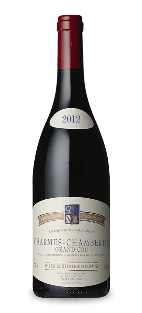 domaine coquard loison fleurot, charmes-chambertin grand cru 2012