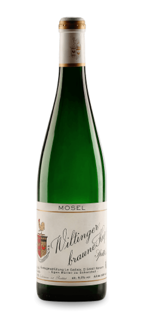 egon muller, scharzhof gallais wiltinger braune kupp riesling spatlese, mosel 2015