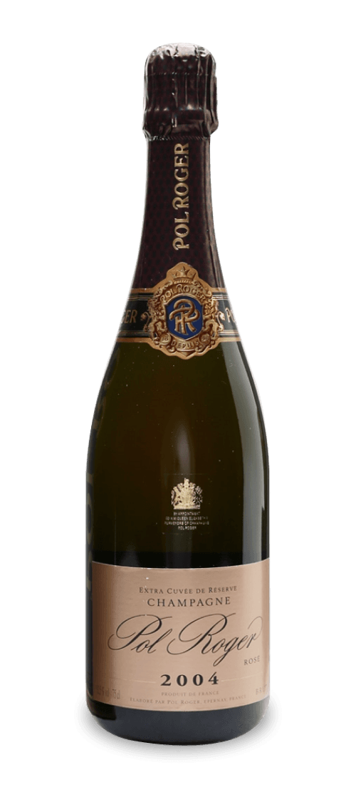 pol roger, rose brut vintage 2004