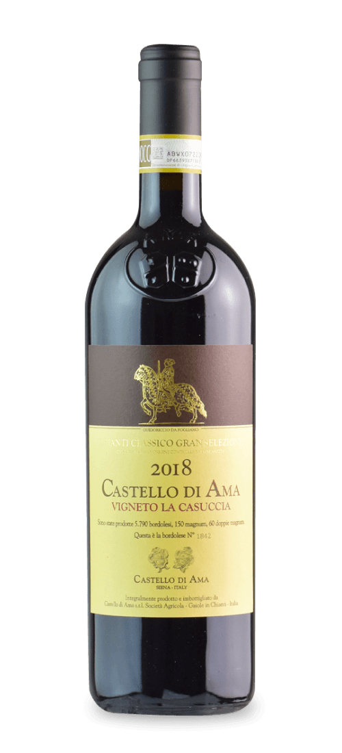 castello di ama, chianti classico, casuccia gran selezione 2018