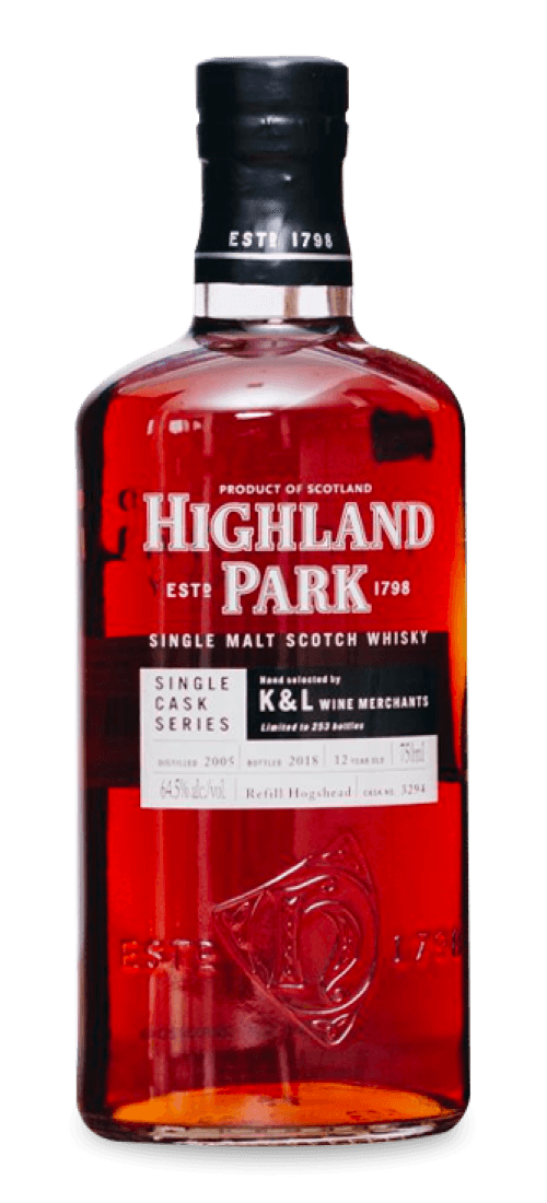 highland park, orkney single malt hogshead 'full cask' no 9, islands 2005