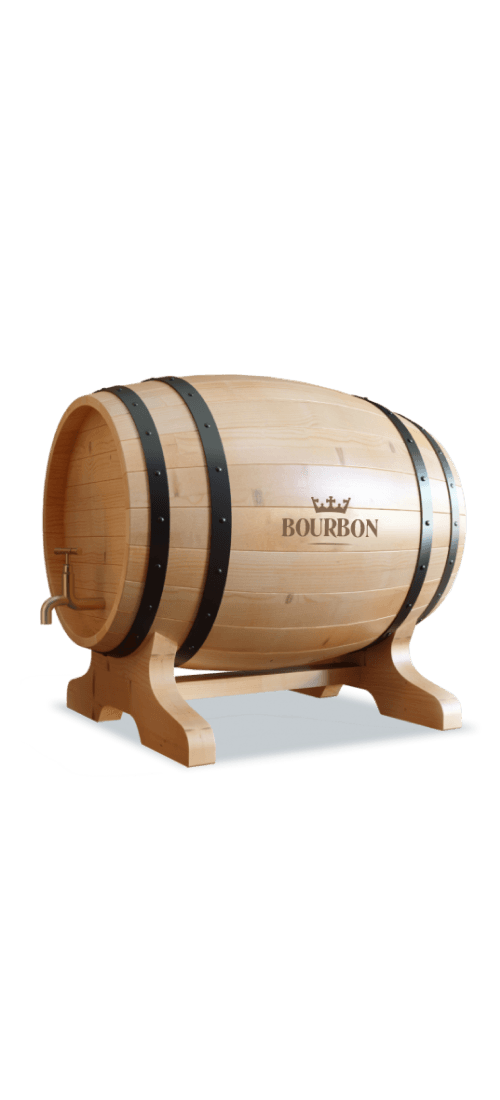 american whiskey, white corn bourbon - 51% corn 49% rye american oak 'full barrel' 2022