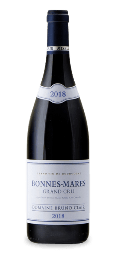 Domaine Bruno Clair was born out of Domaine Clair-Daü, a legendary Burgundy estate from the 1950s to early 1970s. Following some toxic family drama, Bruno Clair set out on his own to produce the purest examples of Burgundy wine. His combination of ultra-intensive vineyard work and minimalist invention winemaking made 2018 Domaine Bruno Clair Bonnes Mares Grand Cru one of the true greats of the region.
 
The medium to full-bodied pinot noir leads with delicate floral and fruit notes with a hint of oyster shells. Red berries, cocoa, and earthiness tones leap across the palate, leading into a mineral-driven finish. With a sturdier structure than its counterparts from Le Musigny, investors can safely age the 2018 Domaine Bruno Clair Bonnes Mares Grand Cru for many years.