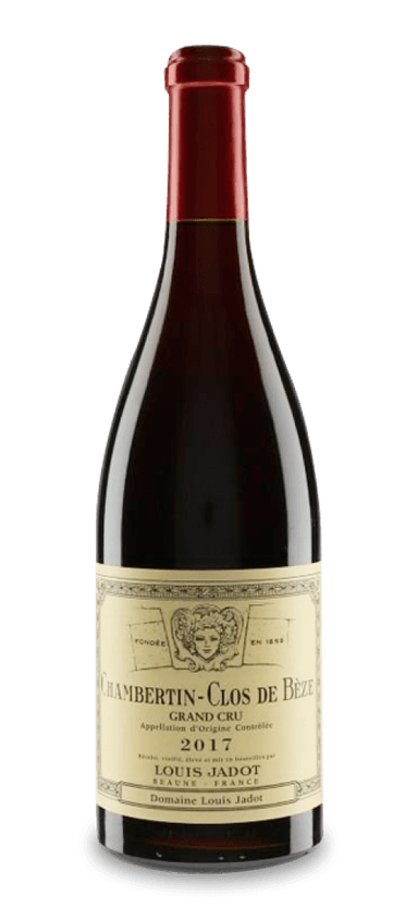 “One of the finest wines in the Jadot portfolio.” That was the praise bestowed on 2017 Domaine Louis Jadot Chambertin-Clos de Bèze Grand Cru by wine critic William Kelley. Considering the pinot noir’s heap of ratings in the mid-90s, it’s hard to argue.
 
Hailing from 90-years-old vines, 2017 Domaine Louis Jadot Chambertin-Clos de Bèze Grand Cru marries power with finesse. It unleashes aromas of dark berries, spice, and wood while rich concentration contributes to the dense mouthfeel. While this pinot noir has a firm, athletic structure, it remains light on its feet. Silky tannins glide into an impressively long finish that should only improve with time in the cellar.