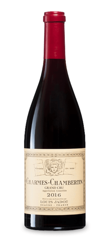 Combine world class winemaking with the most revered terroir in Côte de Nuits, and you have 2016 Maison Louis Jadot Charmes-Chambertin Grand Cru. This pinot noir has long been a centerpiece of the estate’s portfolio, which dates back to 1859. Hailing from the lowest and shallowest slopes in the area, the wine has a punchy yet approachable character that has come to define the Charmes-Chambertin style.
 
An ocean of black cherries, strawberries, and blueberries forms the core of this medium-bodied pinot noir. Touches of oak, spice, and underbrush provide complexity that complements the voluptuous physique and round mouthfeel. Make sure to give this gem at least a decade in the cellar for it to reach its full potential.