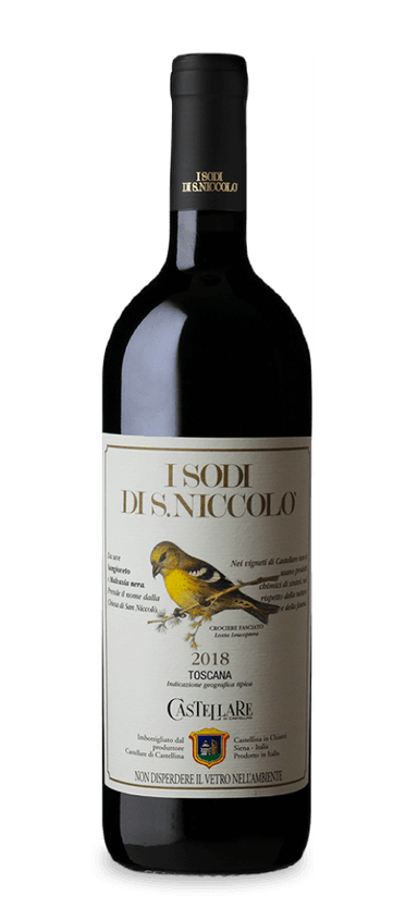 “The 2018 I Sodi di San Niccolò is the most elegant Sodi I have ever tasted, and I have tasted them all.” Those are the opening words of Antonio Galloni’s review of this celebrated Tuscan red. He has a point. Even with the imposing tannic structure, the supple fruits and focused purity shine of I Sodi di San Niccolò through from start to finish. 

Perhaps this complexion shouldn’t surprise us, considering Castellare’s reputation. The estate has long used traditional winemaking practices that prioritize quality above all else. For instance, it does not use synthetic chemicals, and its yields per acre are significantly lower than the threshold level allowed by Chianti Classico DOCG. The result: wine with beautifully concentrated aromas and flavors along with unending elegance.

The Final Sip: Castellare parlayed the magnificent 2018 vintage into one of the finest versions of I Sodi di San Niccolò ever.