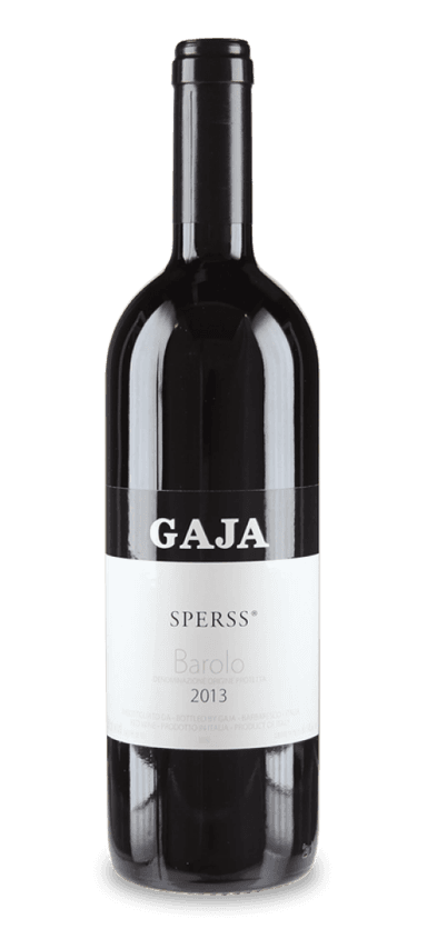 Even in a crowded field, 2013 Gaja Barolo Sperss is a highlight of the vintage. The red benefits from revered limestone-rich soil that lends itself to an austere, structured, and tannic profile. That includes a striking minerality that paints a detailed picture of its terroir. 

The 2013 Gaja Barolo Sperss features all the iconic attributes of Serralunga d'Alba. Dark fruity purity? Check. Firm tannic structure? Check. An aromatic gracefulness that dances over red cherries, raspberries, spice, oak, licorice, and smoke? Check. With these elements coming together in harmony, 2013 Gaja Barolo Sperss offers investors a perfect time capsule of Piedmont.

The Final Sip: As wine critic Jeb Dunnuck wrote, “I’d happily drink this elixir today, but it deserves at least 3-4 years and will keep for 25+.”