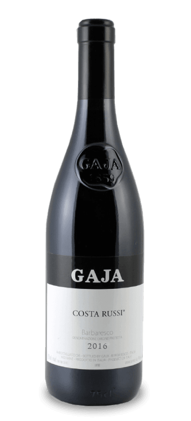 Gaja was founded with one mission: to produce wine that captured the time, culture, and tradition of Piedmont. No wine in the estate’s portfolio does that more concisely than Gaja Costa Russi. The Barbaresco is the smallest of Gaja's single-vineyard wines, with production capped at 1,700 cases due to fragile 80-year-old vines.  

The ancient vines prove that with age comes beauty. The stunning dark ruby body unfurls notes of red fruits, blood orange, plum, licorice, earth, herbs, and a garden’s worth of flowers. That ethereal nose translates into a soft yet sturdy body with bright acids, refined tannins, and remarkable finesse. Simply put: 2016 Gaja Costa Russi is a classic Barbaresco that fulfills the Gaja mission in every way.

The Final Sip: This single-vineyard red captures the essence of Piedmont with grace and style. Wine critic Jeb Dunnuck added, “This is another elegant 2016 that never puts a foot wrong.”