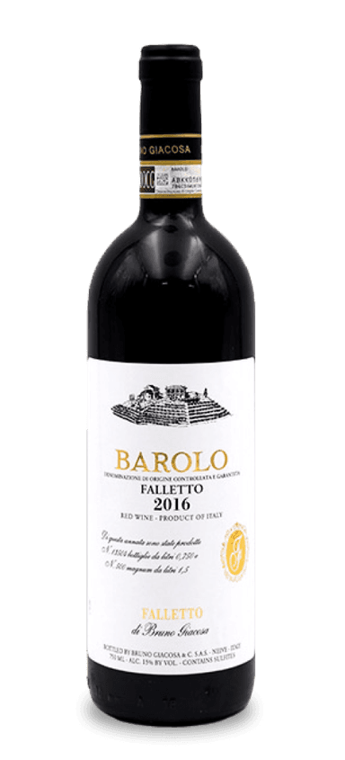 Put 2016 Bruno Giacosa Barolo Falletto in a safe. Then, throw away the key. You’ll thank yourself later. While this stellar red wine from Serralunga begs for consumption in youth, it ought to be even better over the following decades.
 
In a word, 2016 Bruno Giacosa Barolo Falletto is massive. It’s stacked with generous layers of strawberries, red cherries, blackberries, crushed stone, iron, hazelnut, tobacco, and cured meats. The towering wine exhibits tremendous power and concentration in youth with relentless energy found in Giacosa’s finest wine. However, what stands out is the finesse. For all the size and density, 2016 Bruno Giacosa Barolo Falletto stays light on the palate with weightlessness that defies easy explanation.
 
The Final Sip: Bruno Giacosa flexes his mastery of Barolo with this massive, brawny, and concentrated red that retains an ethereal quality.