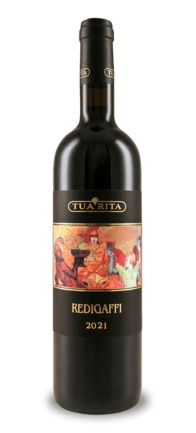 The story of Tua Rita Redigaffi starts in 1984 when Rita Tua and Virgilio Bisti purchased roughly 37.5 acres in coastal Tuscany. They planted cabernet sauvignon and merlot and later expanded their holdings to 55 acres. In 1992, the pair released their first vintage of Redigaffi. In a few short years, it was a cult classic revered by critics and connoisseurs. 

So, what makes Redigaffi special? A few things. First, it’s 100% merlot. Unlike its blended counterparts, the pure merlot composition lends itself to a deep, rich, and full-bodied profile. Second, it’s earned multiple 100-point scores from critics such as Robert Parker and James Suckling. The reviews don’t sell it short, either. As Wine.com wrote, “Redigaffi is one of Italy’s greatest Merlots.”

The Final Sip: 2021 Tua Rita Redigaffi marks another chapter in the already storied history of this Super Tuscan.