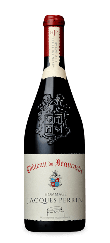 Château Beaucastel has been a cornerstone of Rhône winemaking for more than five centuries. In that time, the family-owned winery has mastered the art of blending the 13 approved grape varietals in the appellation. That skill consistently yields balanced, elegant, and dynamic cuvées, and 2021 Château Beaucastel Hommage à Jacques Perrin is no exception. 

The red blend features a kaleidoscopic combination of mourvèdre, grenache, counoise, and syrah. A fruit-forward wine with deep concentration, the 2021 vintage shines with exceptional purity and a perfumed nose. If it’s anything like previous releases, 2021 Hommage à Jacques Perrin should age gracefully for upward of 30 years.

The Final Sip: Hommage à Jacques Perrin has collected five perfect scores from critics in the last five years, making it a must-have stash amongst serious wine collectors.