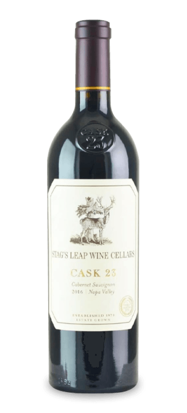 Stag’s Leap Cask 23 hails from not one, but two revered Napa Valley vineyards. The cabernet sauvignon receives 56 of its fruit from Fay and 44 from Stag’s Leap Vineyard. The result is a cohesive, refined wine that earned a place at the 1976 Judgment of Paris – a blind tasting in which California upset heavily favored France.
 
The 2016 Stag’s Leap Cask 23 opens with black currants, blackberries, mocha, licorice, cherry liqueur, and hints of toasted nuts. Deep inside the garnet-purple body are polished tannins that play a supporting role to the concentrated fruit core. Note how the youthful and vibrant nose belies the subtle intensity of this cabernet sauvignon. Expect 2016 Stag’s Leap Cask 23 to age well for three-plus decades.
 
The Final Sip: Stag’s Leap is in peak form with this 2016 cabernet sauvignon. Don’t just take our word for it. Only the legendary 2013 vintage has higher ratings from critics.