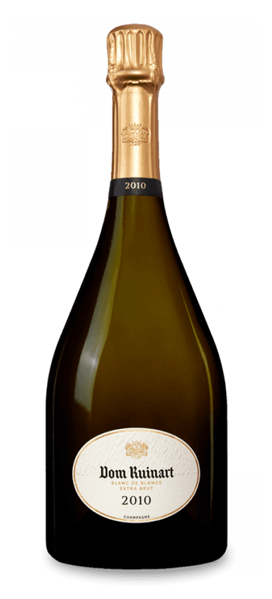 Ruinart has long been a trailblazer in Champagne. Founded in 1729, Nicolas Ruinart recognized the potential of this now-famous fizz long before others. In 1730, he became the first person to ship Champagne in bottles, making his wine widely accessible to distant markets. (Previously, Champagne could only be transported in barrels, making it impossible to send abroad.) Ruinart’s cutting-edge approach has never waned, and its wines remain prized for their elegance, purity, and modern sensibilities.

The 2010 Dom Ruinart Blanc de Blancs is the, ahem, gold standard of the estate. It contains 100 chardonnay from renowned vineyards from Montagne and Côte de Blancs. The result is a quintessential blanc de blancs with outstanding aromatic finesse and remarkable complexity, thanks to 10 years of cellaring in chalky rock cellars. Soft floral notes compose the nose while the body reveals layers of stone fruit, black tea, toasted nuts, spice, and a hint of coffee. In the words of Ruinart chef de caves Frédéric Panaïotis, “This is a combination of a vintage with great tension and a major turning point in winemaking, with bottling aged under cork.”

The Final Sip: 2010 Dom Ruinart Blanc de Blancs marks peak quality from the oldest established Champagne house in the world.