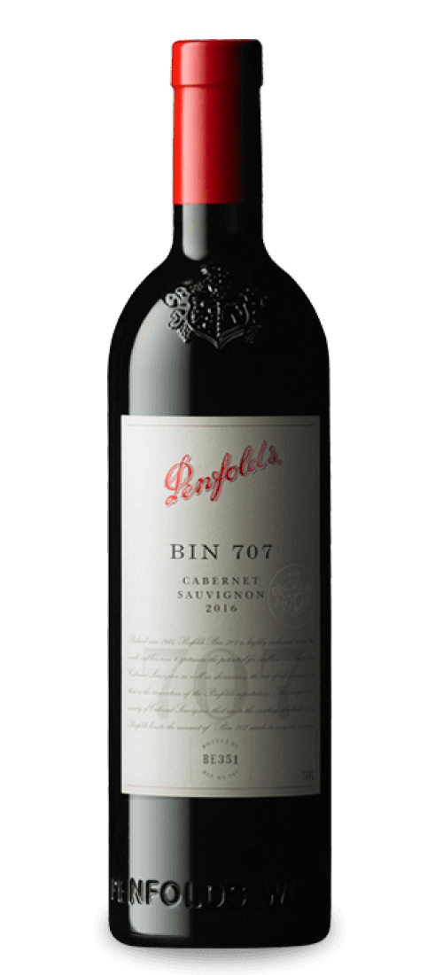penfolds, bin 707 cabernet sauvignon, south australia 2016
