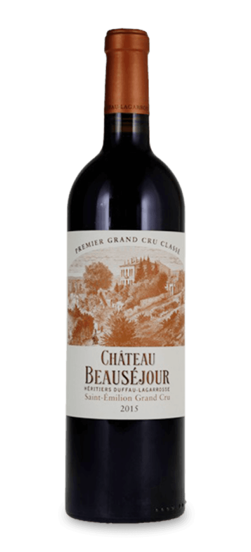 chateau beausejour duffau-lagarrosse premier grand cru classe b, saint-emilion grand cru 2015