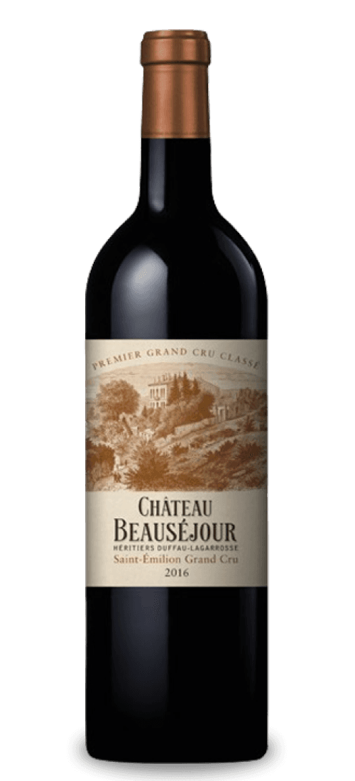 chateau beausejour duffau-lagarrosse premier grand cru classe b, saint-emilion grand cru 2016