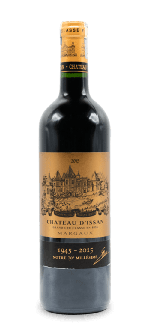 chateau d'issan 3eme cru classe, margaux 2015